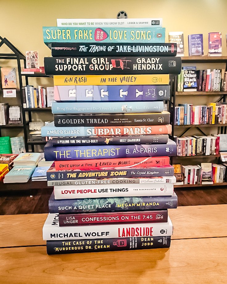 Yes, friends…these are just some of the new releases hitting our shelves today. Which one will you read first? 📚