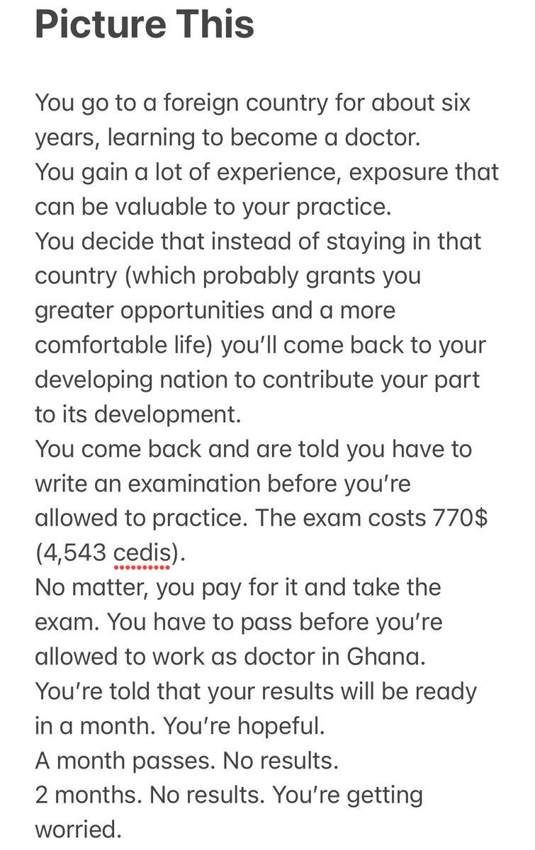 Inflooenza's tweet photo. @KobbieJoe5 In a country that needs doctors to prop up the crippled healthcare system, they’re leaving 439 potential doctors in the mud. https://t.co/c9hQiy5NBx