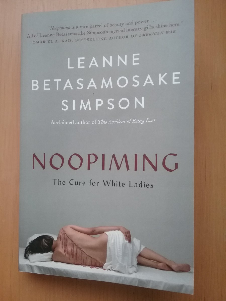 M_Aandeg's tweet photo. My summer read - Noopiming. The storytelling in this book from gifted #Anishinaabe writer #LeanneSimpson is incredible. I couldn't put the book down. Leanne is from #AldervilleFirstNation This is one that i will delight in reading a 2nd time 👍 https://t.co/SeZzGpVe3H