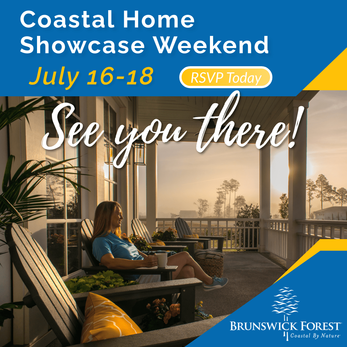 BrunswickForest's tweet photo. Weโre excited for the start of our July Coastal Home Showcase! Also, our rescheduled fireworks show will be happening on July 17th, from 9:00pm - 9:25pm, viewable from the lawn of the Cape Fear National Clubhouse! ๐๐
#CoastalByNatureยฎ #WilmingtonNC #HomeShowcase #BFLifestyle https://t.co/MW3InaIBG1