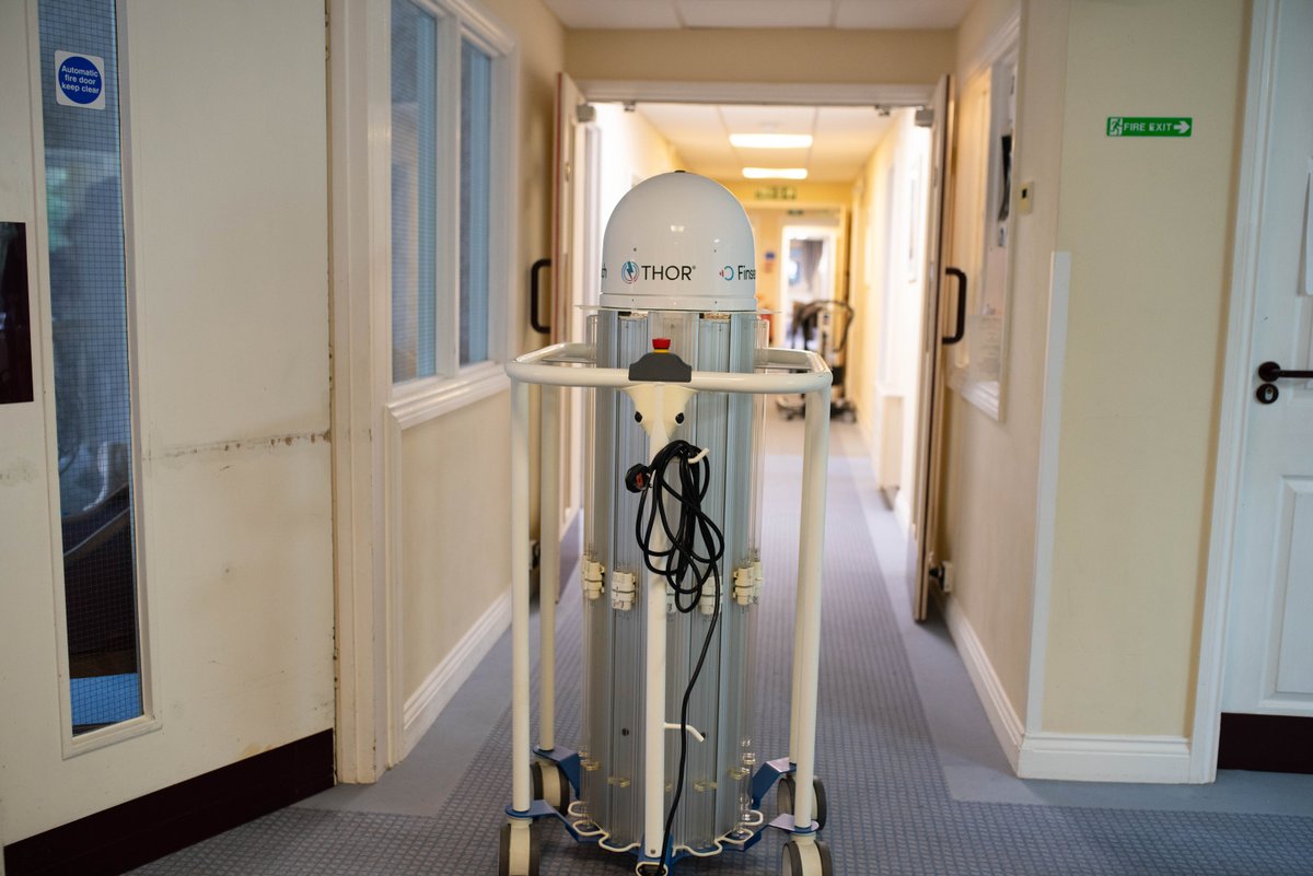 finsen_tech's tweet image. THOR UVC® is designed on the footprint of a standard wheelchair. This means it is easily manoeuvred through corridors, doorways, lifts and the smallest of spaces. 

#THORUVC #uvc #uvcrobot #infectioncontrol #disinfection #ipc #newtechnology #innovation #healthcare #carehome