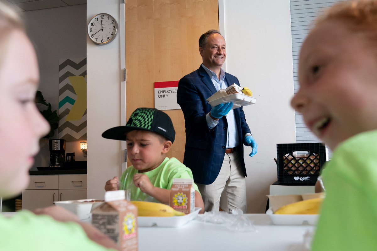 I’m always game for a round of Wiffle ball!
 
Thank you Belle Chasse @YMCA for providing kids with a safe place to eat, learn, and play this summer.