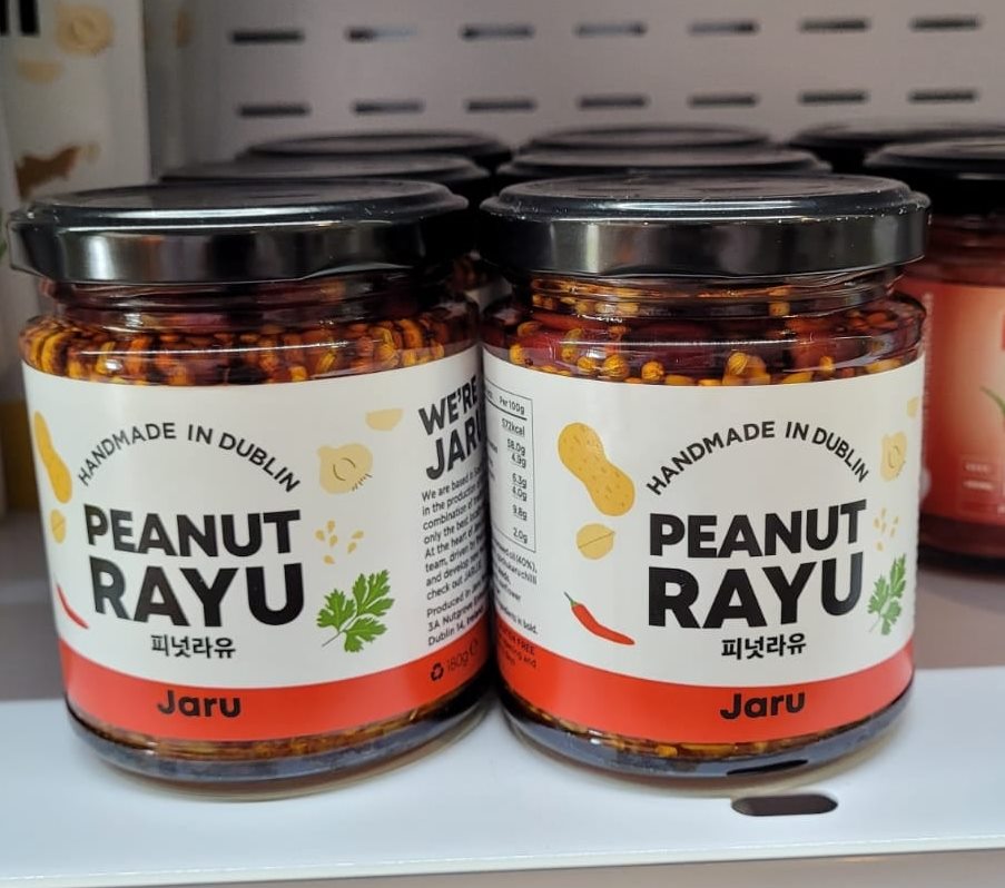 Delighted to have new products from <a href="/jarudublin/">Jaru</a> in the deli - including their gorgeous kimchi and their sublime peanut rayu! A taste sensation!
We are open today, tomorrow and all weekend!