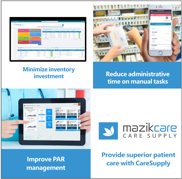 We can help you reduce your healthcare supply chain costs, drive up your ROI and increase patient satisfaction. Check out MazikCare CareSupply today. mazikglobal.com/how-to-optimiz…