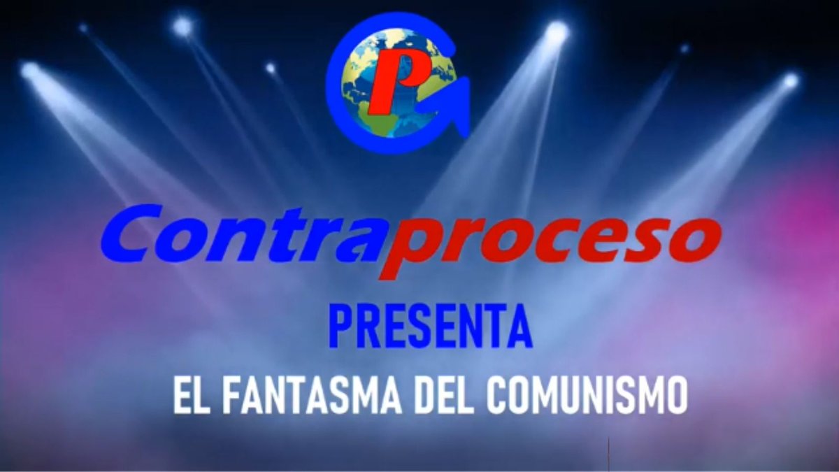 #RT Comparto a vosotros, interesante e imperdible columna 'El Fantasma del Comunismo' del Canal CONTRAPROCESO. youtu.be/P7Uw051sjGE
Les invito a suscribirse en ese excelente canal de análisis político y comunicacional.