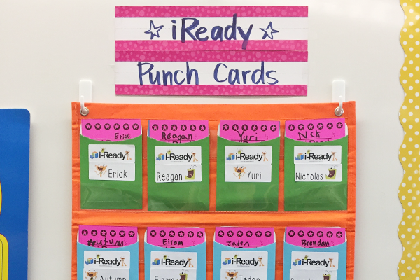 Stephanie Grayson on X: A 2nd grade teacher in FL shares these i-Ready  Punch Cards on our Ideas Page. Check out how she uses them and download a  set for your class!