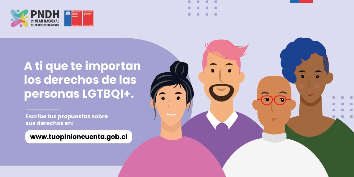 Minjudhatacama's tweet photo. 🚨ÚLTIMO DÍA
¡Tu opinión nos importa! Hasta hoy tienes plazo para participar en la Consulta Ciudadana del 2ª Plan Nacional de DD.HH.
¿Qué esperas? Ingresa a 👇https://t.co/5bgxUtUB3l
#2PNDH
#TUOPINIÓNCUENTA https://t.co/bicxT5QBMi