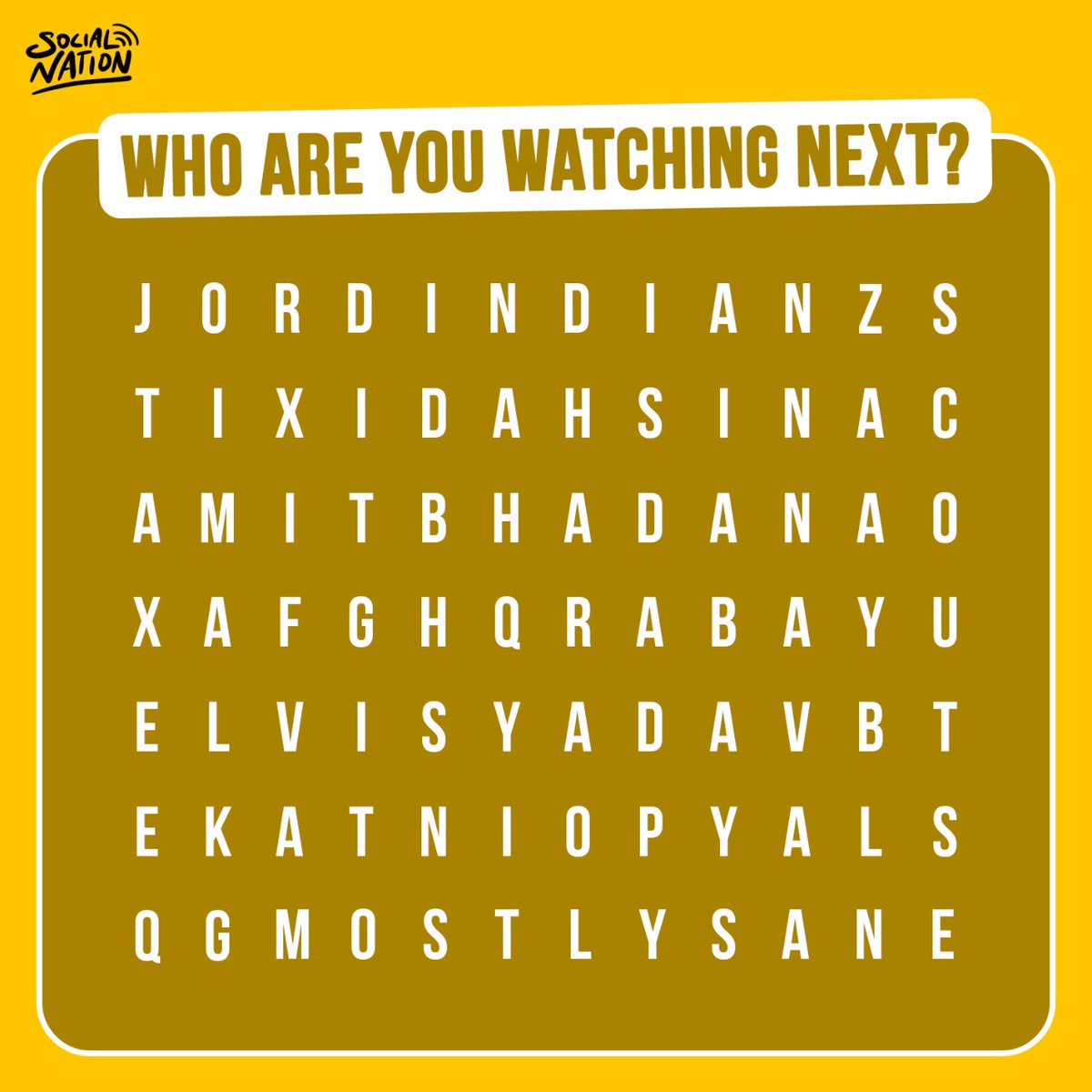 SocialNationNow's tweet image. Tag the first creator you see and let them know you&apos;re watching their video! 

#socialnation #creatortrivia #creatorcollab #contentcreator #whereibelong