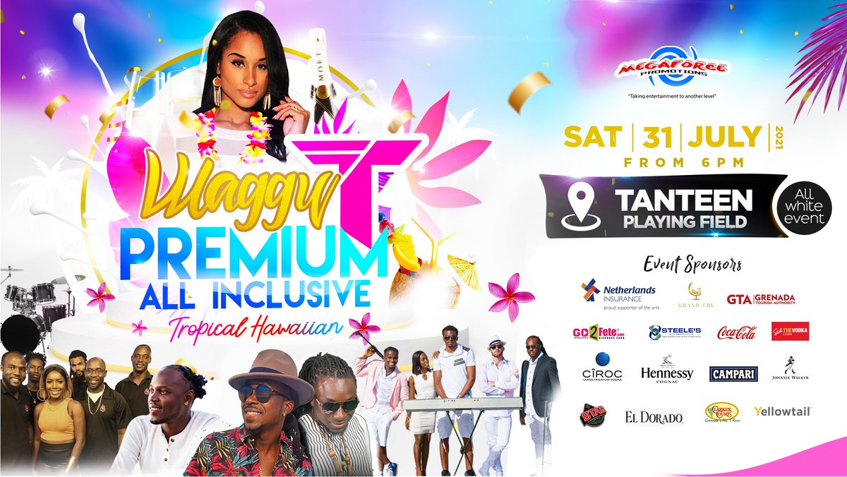 MegaforcePromo's tweet image. It'll be another jaw-dropper... 
Come experience the event of events.
"Waggy T Premium All-Inclusive - Tropical Hawaiian Experience"
You have to be there to feel the awesomeness!
Get your ticket online at: go2fete.com/.../premium-al…...