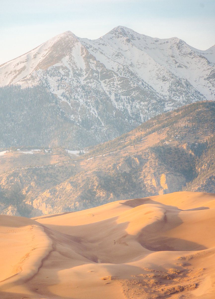 golden hour at the great sand dunes