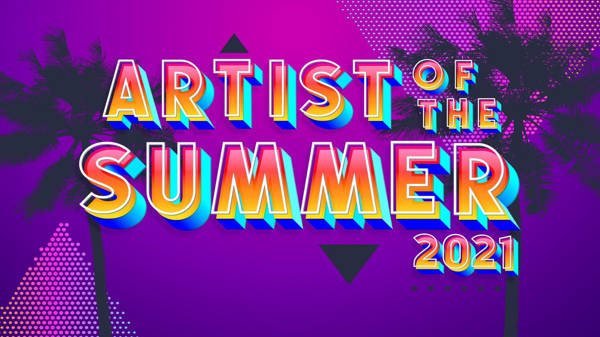 new965philly's tweet photo. #ArtistoftheSummer ☀️

💥 ARTIST VOTING SPREE 💨
RTs = +2000
Replies = +1000
FAVs = +500
Follow + Reply = +10000

➡️ https://t.co/ODNnnVniqV
(Thread 2/2) https://t.co/cUOQMRfeXH