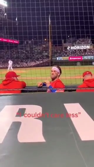 [閒聊] Bryce Harper表示他不在乎NBA總冠軍戰