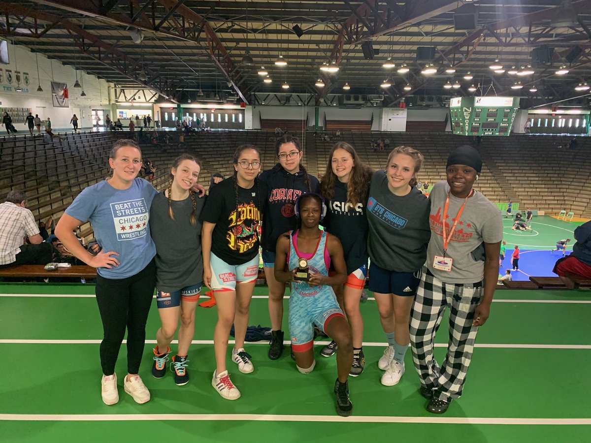 BTSCHICAGO1's tweet photo. Did we mention our girls won Midwest Nationals last week?  💪🏾🤼‍♀️🏆
Congrats to Coach @hayaugello and the team! https://t.co/pvwFTNJcdh