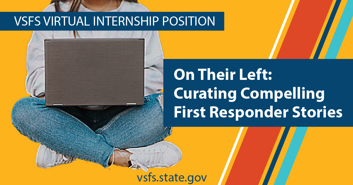 FirstNet Authority (@firstnetgov) on Twitter photo We’re looking for a fun, hardworking digital storyteller to join our team as an intern! If you enjoy distilling complex topics into consumable media, #ApplyinJuly to our Curating Compelling First Responder Stories virtual internship through <a href="/VSFSatState/">Virtual Student Federal Service</a> -> vsfs.state.gov/projects/4531 We’re looking for a fun, hardworking digital storyteller to join our team as an intern! If you enjoy distilling complex topics into consumable media, #ApplyinJuly to our Curating Compelling First Responder Stories virtual internship through <a href="/VSFSatState/">Virtual Student Federal Service</a> -> vsfs.state.gov/projects/4531
