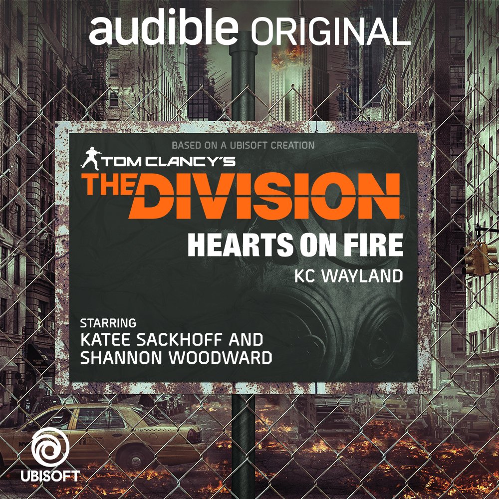 Discover Audible's new story set before the events of the original The Division, starring Battlestar Galactica's Katee Sackhoff and Westworld's Shannon Woodward. Tom Clancy's The Division: Hearts on Fire is out now, and you can check it out here 👉audible.co.uk/thedivision