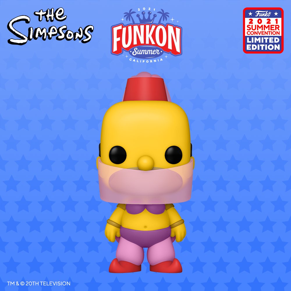 Belly Dancer Homer #Funko #Funkon 