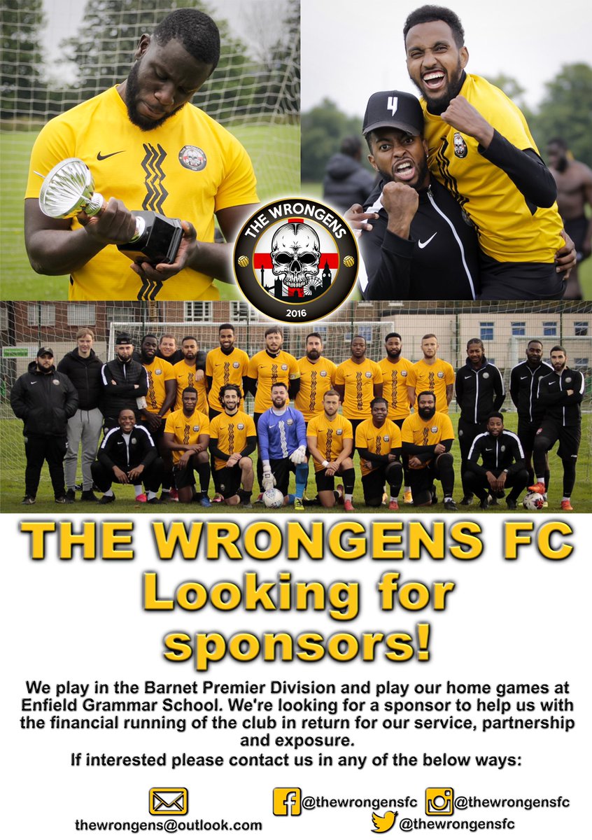 Get in contact if you’re interested <a href="/BarnetLeague/">Barnet Sunday Football League</a>