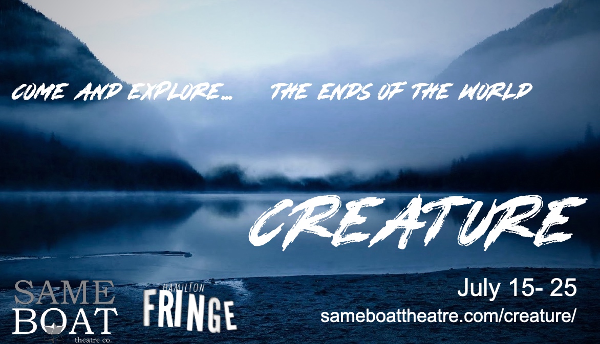 sameboattheatre's tweet photo. TODAY! Tune into premiere of the new audio show #CreaturePlay @HamOntFringe! July 15-25th https://t.co/CXA0Lv3lPR
#sasquatch #bigfoot #HamOntFringe #HamFringe #HamOnt #HamArts #DigitalExclusives https://t.co/apdD8jsXav