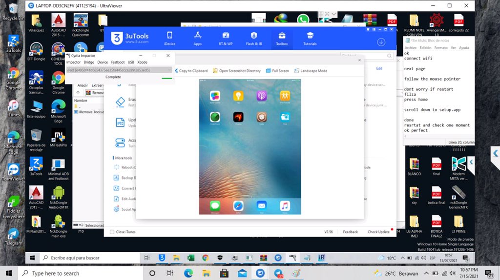 BypassiphoneB's tweet photo. Bypass Untethered(Bebas Restar) IPad 2 kasus lupa icloud β
β
#bypassiphonebone #bypassiphone #unlockicloud #ipad #ipad2 #lupaicloud #bypass #wifi https://t.co/HLJyyvJ3yp