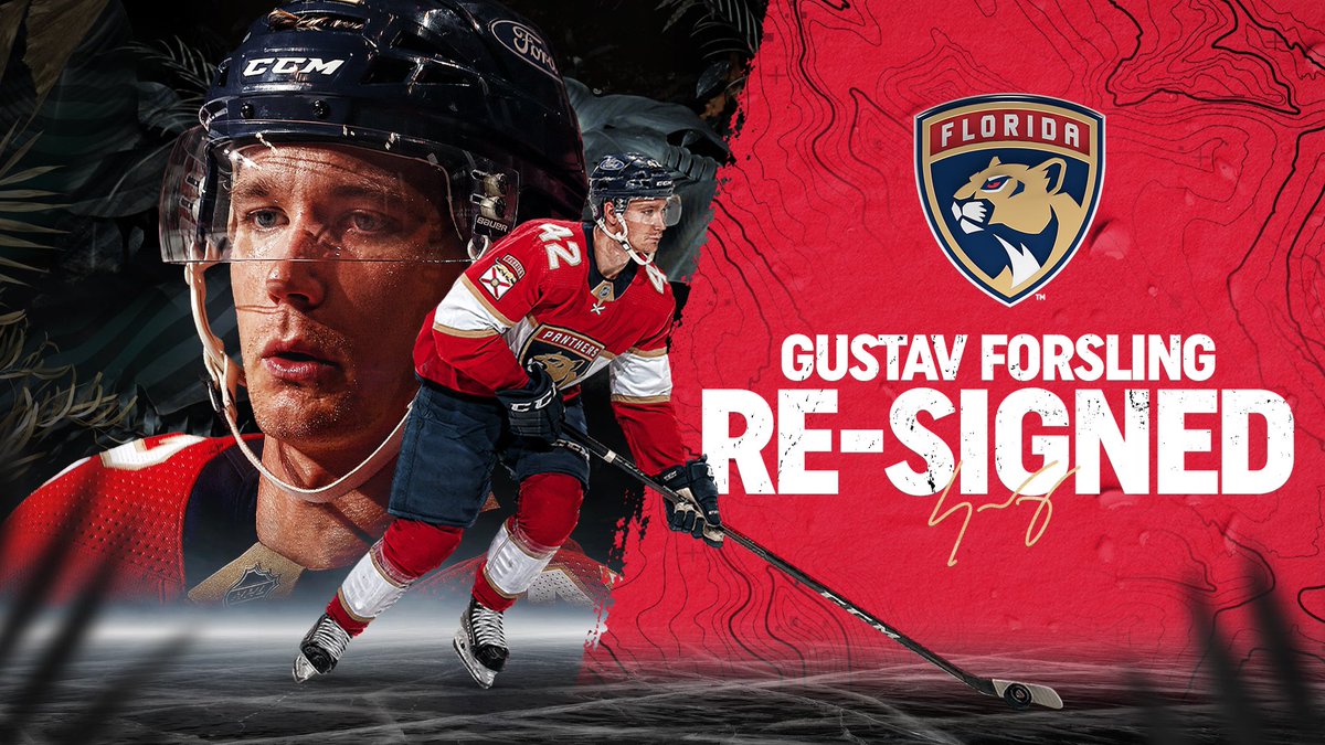 FORSY!!

We have re-signed Gustav Forsling to a three-year contract!

📝 » flapanthers.co/forsling7-15
