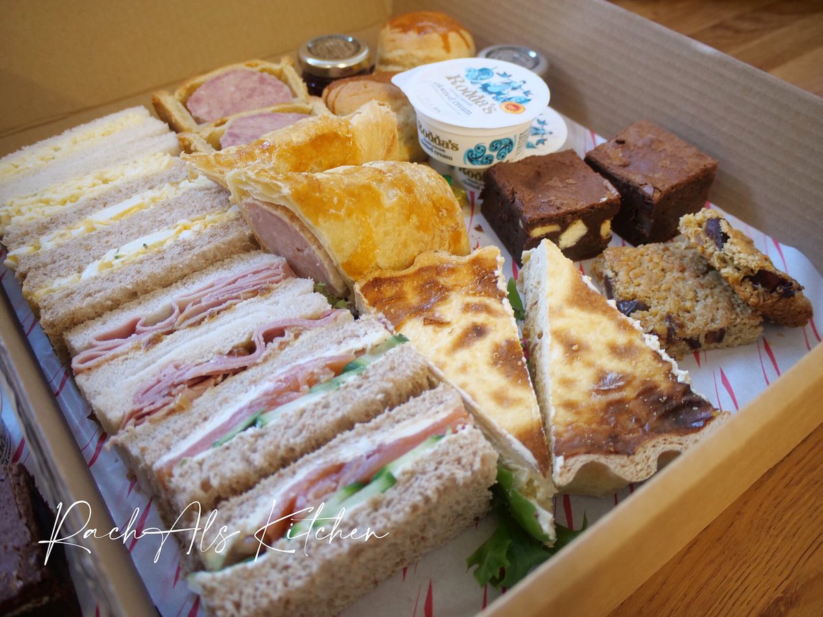 RachAlsKitchen's tweet photo. A few of our #afternoontea #afternoonteas #sharingboxes heading out today … #celebration #catering #caterers #food #homemade #huddersfield #meltham #smallbusiness .. https://t.co/BwVi0ZlqoN