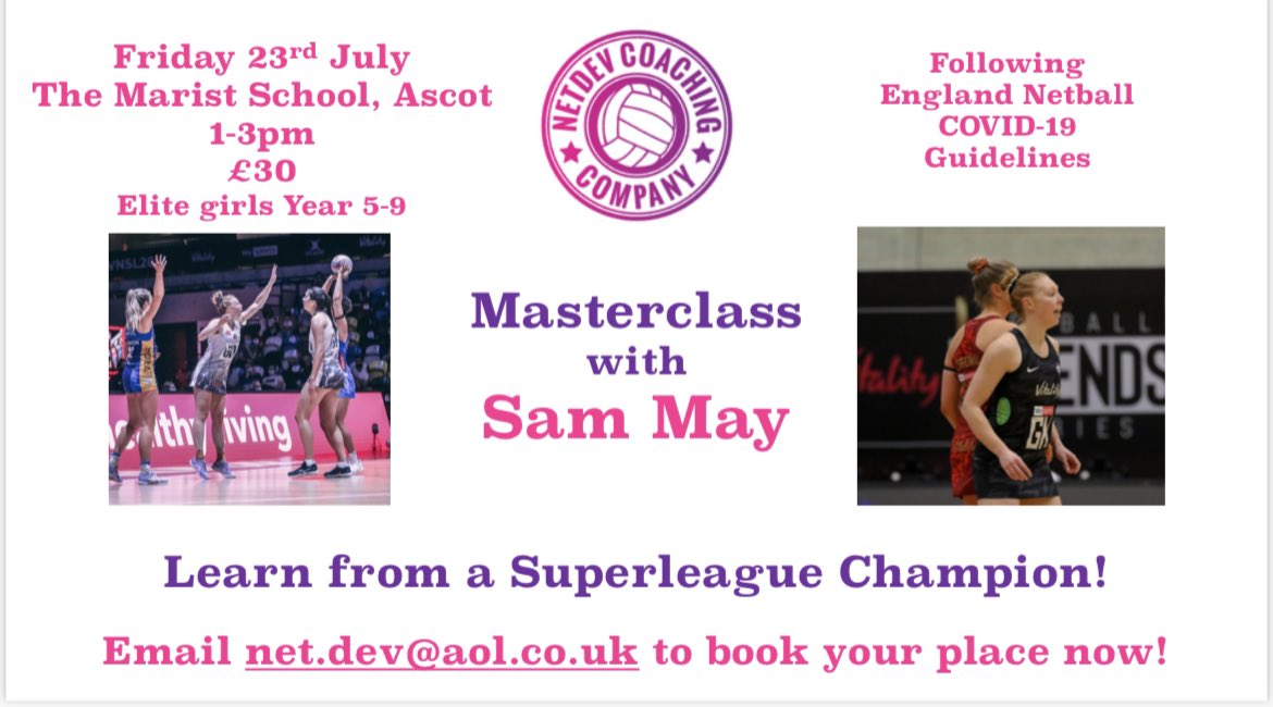 net_dev's tweet image. Here we go ballers… very excited to share that 3 x Superleague Champion @maymay10 will be coaching our masterclass next Friday at @Marist_Sport BOOK YOUR PLACE NOW #learnfromtheverybest #lovenetball