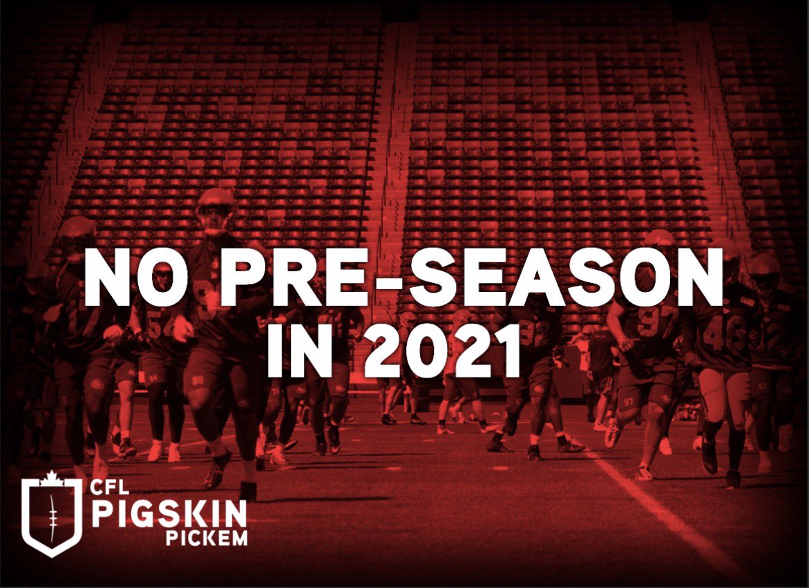 houndspaint's tweet image. Remember there are no Pre-Season games in 2021 and the deadline is fast approaching. Get your picks in today!
cflpigskinpickem.com
#CFLPool #CFL #CFLPigSkinPickem #FootballPool #canadianfootball #ridernation #footballpools #calgarystampeders #winnipegbluebombers #bclions #CFL