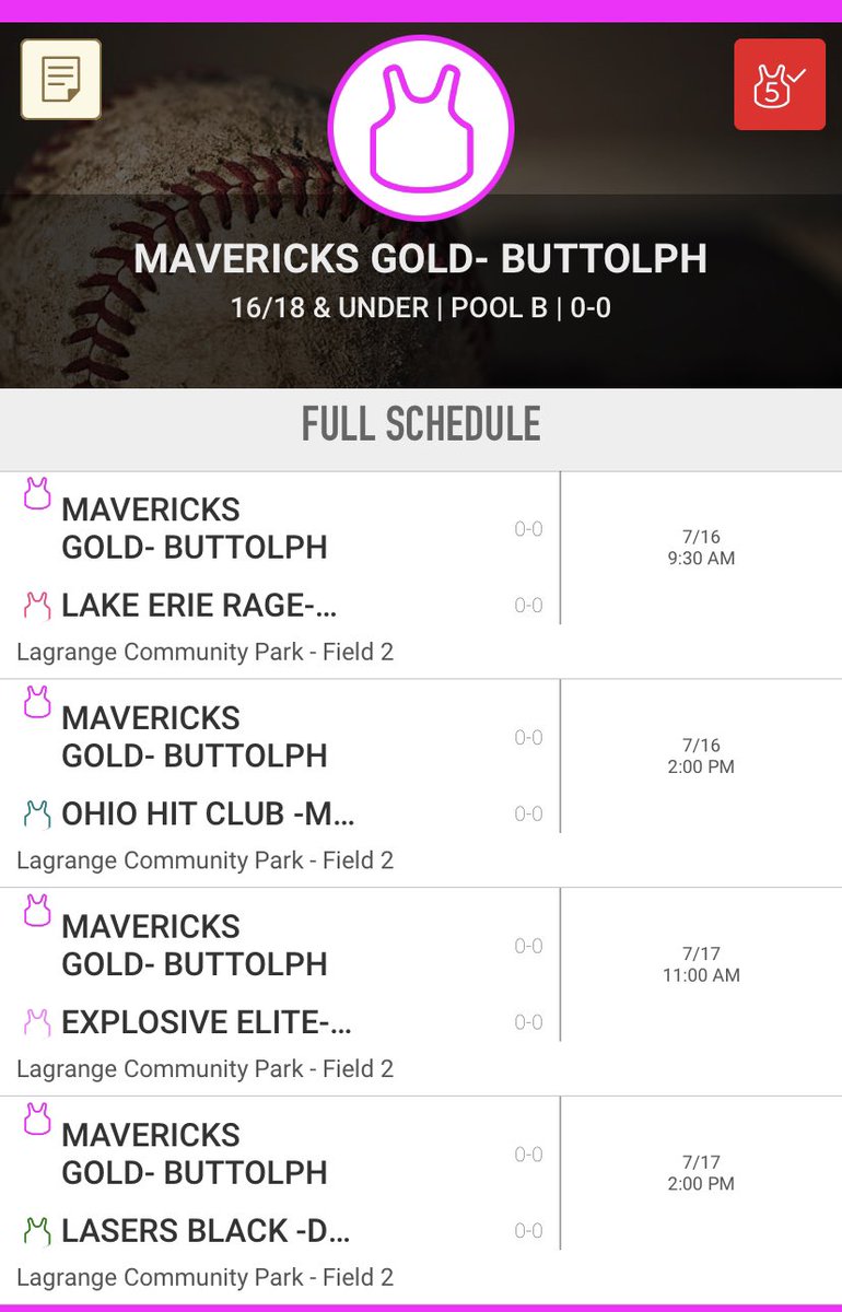 16U Ohio T3 Mavericks Gold tweet media