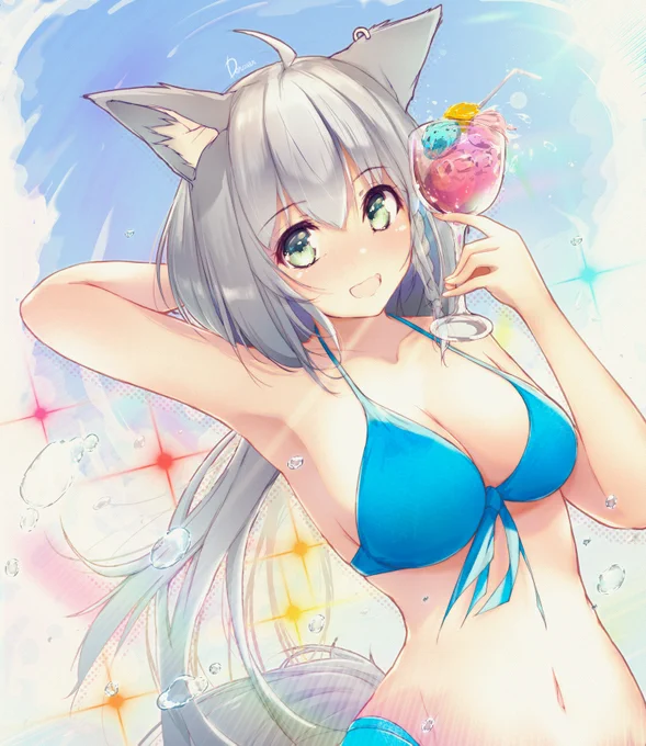 ビビッドジューシーなフブキ #絵フブキ 