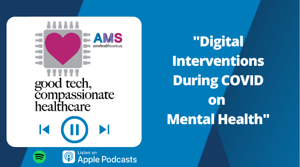 AMSHealthcare's tweet photo. @Wiljerd, @GStrudRN and @Medpoiesis discuss using digital interventions to provide compassionate patient care. Listen now. https://t.co/5O8BKDoohn https://t.co/9h4HFI5nTF