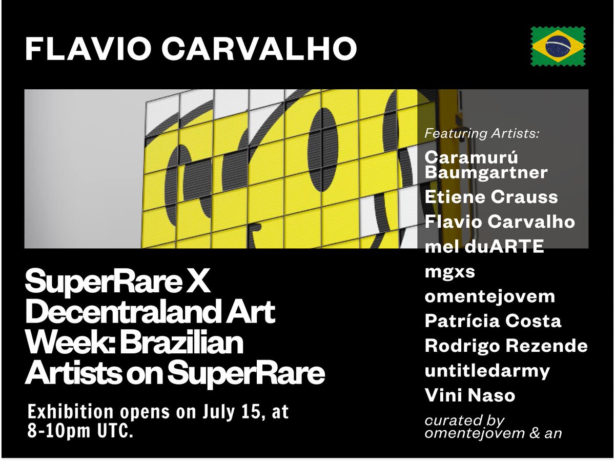 Flavio Carvalho tweet media