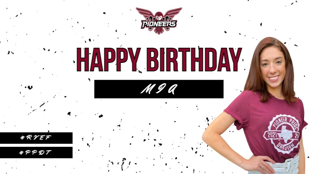 We are celebrating 2️⃣ birthdays today! HAPPY BIRTHDAY to Veteran Sirena and Rookie Mia! 🎉