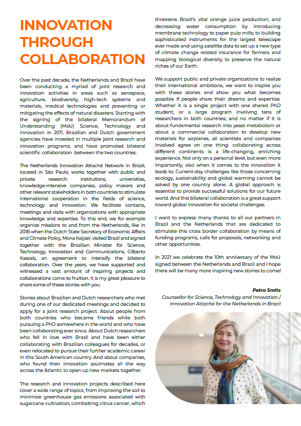 Out now! Our booklet with showcases of NL-BR collaborations in science, technology &amp; innovation. Personal stories, great inspiration! #NLBRshowcasesSTI bit.ly/NLBRshowcases <a href="/NWONieuws/">NWO Nieuws</a> <a href="/AgenciaFAPESP/">Agência FAPESP</a> @mcti @MinisterieEZK <a href="/MinOCW/">Ministerie van Onderwijs, Cultuur en Wetenschap</a> <a href="/IAnetwerk/">Netherlands Innovation Network</a> <a href="/Finep/">Finep</a> <a href="/CNPq_Oficial/">CNPq</a> <a href="/fapemig/">FAPEMIG</a> <a href="/minlnv/">Minlvvn</a>