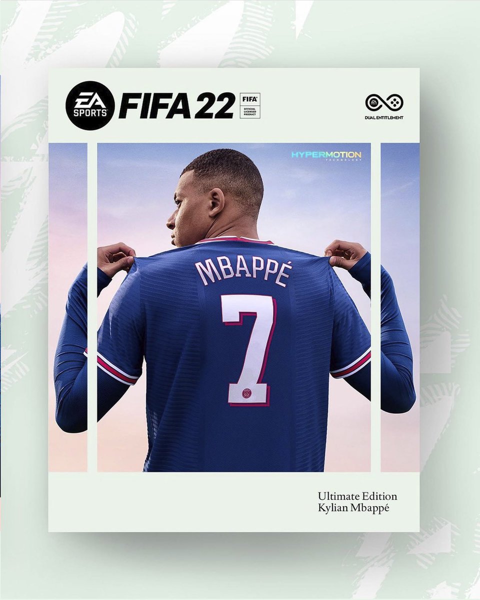 My last shoot for @EASPORTSFIFA #FIFA22 with <a href="/KMbappe/">Kylian Mbappé</a> 🔵🔥