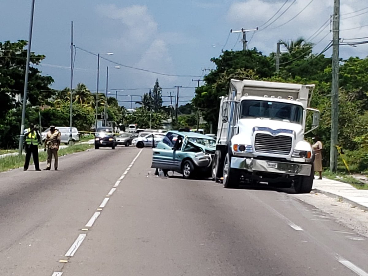 BP BREAKING We have a traffic fatality on the Charles Saunders Highway folding now....