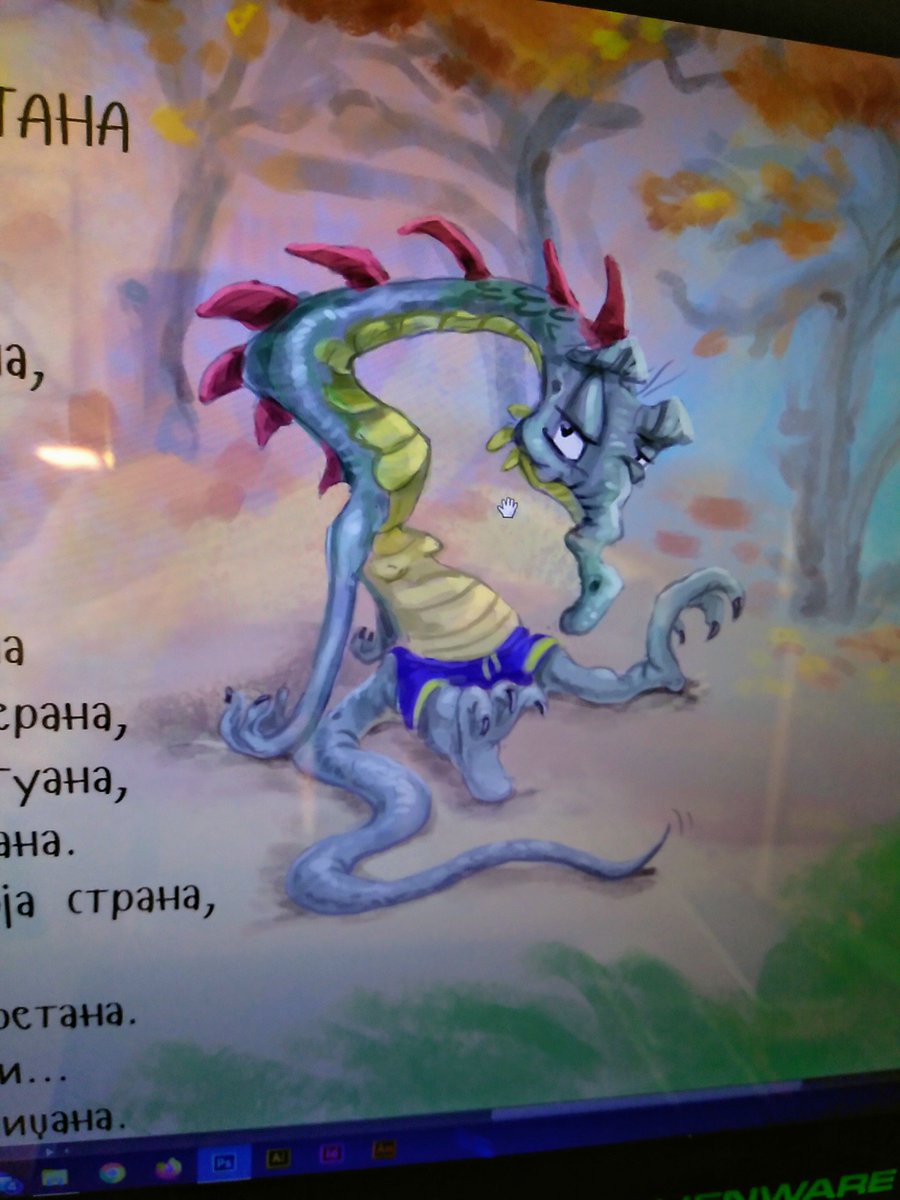 nE0n1nja's tweet image. Working on my book 🖌️ #portablesetup #xppen #decopro #alienware #artwip #artprocess #digitalart #bookillustration