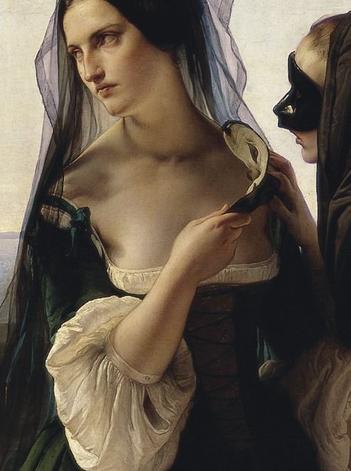 solisolsoli's tweet image. Vengeance is Sworn, 1851, by Francesco Hayez (detail)
