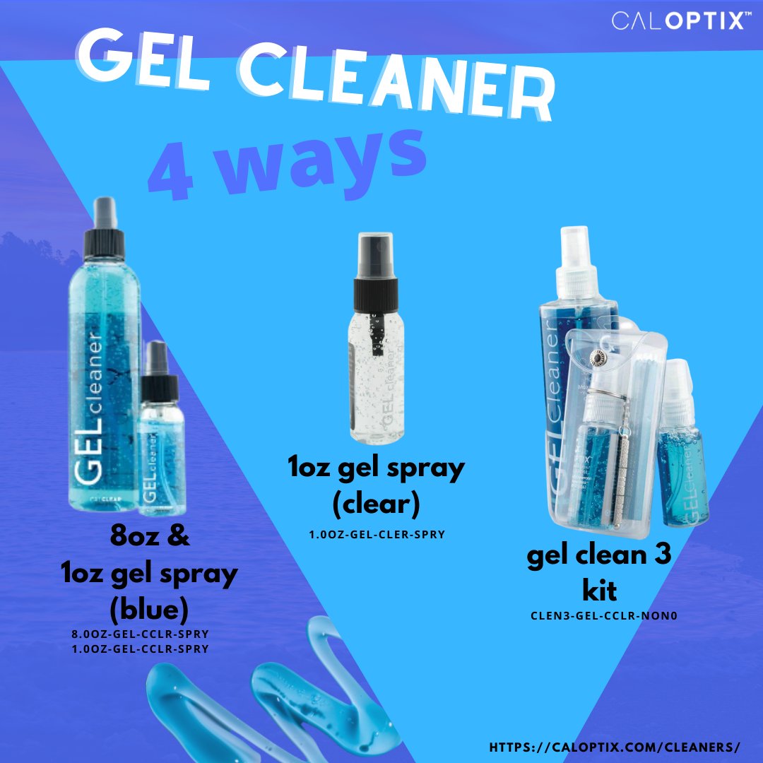 Tech Series: Gel Cleaner - mailchi.mp/e08fe076353f/t… est. in 1935, CalOptix has been a leader in optical accessories for 86 years!  Click & swipe through to learn more!  #caloptix #cleaneyewear #opticians #ophalmic #eyedoctor #eyedoctorsofamerica #opticalproducts