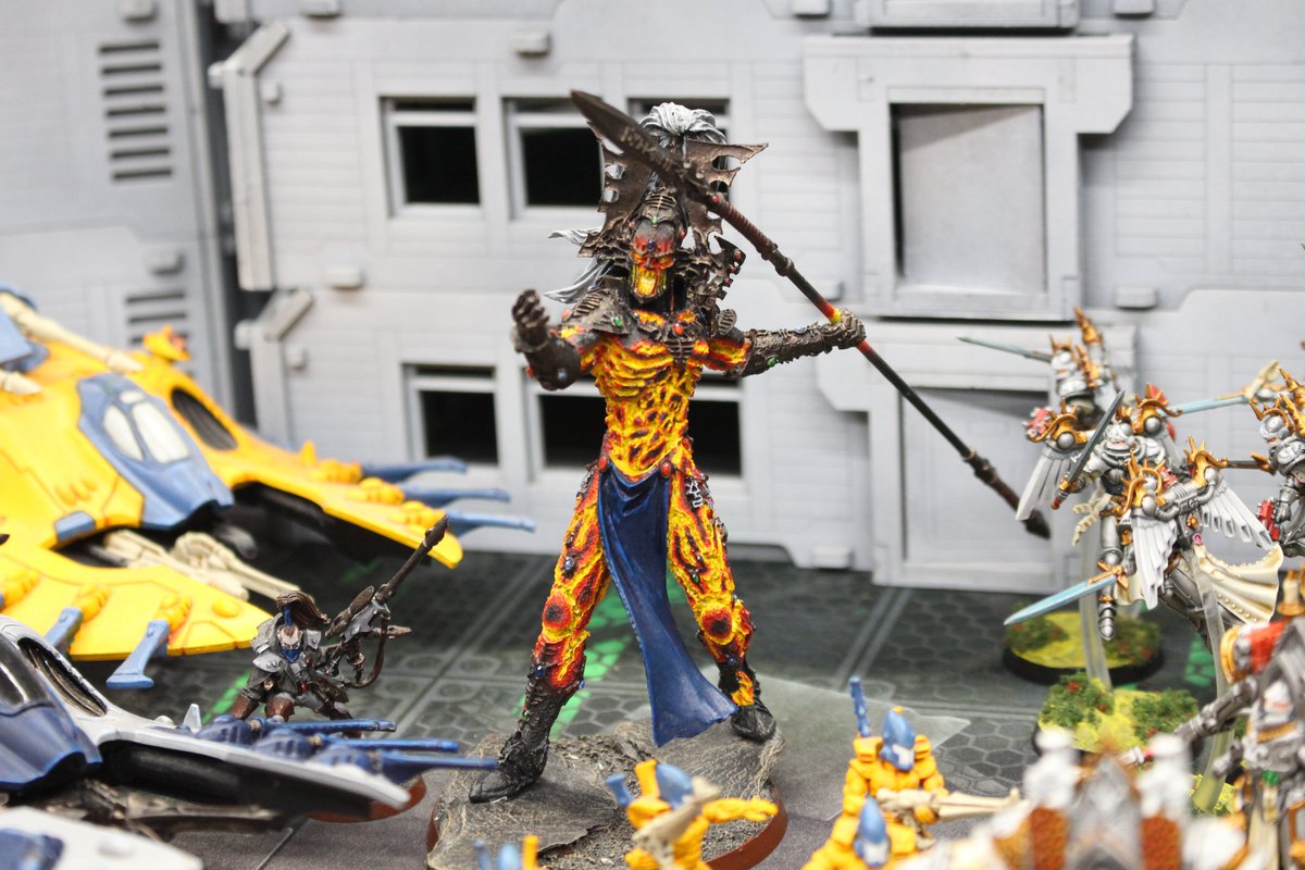TableTop_Devils's tweet image. Hello all! Another week another #Warhammer40k #battlereport. This time its #AdeptaSororitas vs #Eldar, 2000 points. We have the new sisters codex in action plus the Avatar has melted his way onto the table!
youtu.be/e07XCnSQSrU
#warhammer #WarhammerCommunity #aeldari #sisters