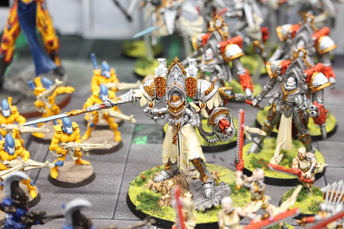 TableTop_Devils's tweet image. Hello all! Another week another #Warhammer40k #battlereport. This time its #AdeptaSororitas vs #Eldar, 2000 points. We have the new sisters codex in action plus the Avatar has melted his way onto the table!
youtu.be/e07XCnSQSrU
#warhammer #WarhammerCommunity #aeldari #sisters