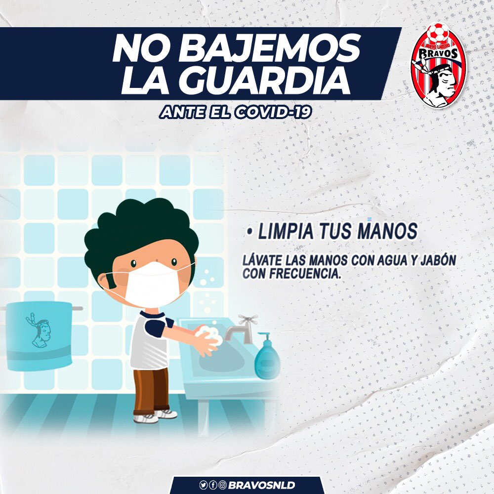 BravosNLD's tweet photo. 📌 | 𝐒𝐈 𝐌𝐄 𝐂𝐔𝐈𝐃𝐎, 𝐍𝐎 𝐂𝐎𝐍𝐓𝐀𝐆𝐈𝐎

Frente a la pandemia del COVID-19, lavarse las manos es una de las prácticas más importantes para proteger tu salud y la de tu familia.

#DaleBravos https://t.co/ChVFXHmflv