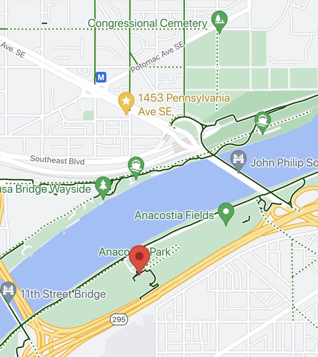 TOMORROW we’re out here for our sunrise 6k!! Exact location is on the trail near the anacostia rec center between the 11th st bridge and the Sousa bridge. See you there at 6:30!