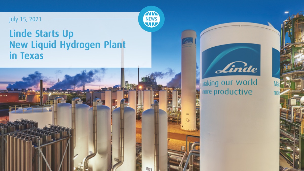 Lindeplc's tweet photo. Linde has started up its fifth liquid #hydrogen plant in the US, reinforcing the company’s robust supply network of plants in California, Alabama, Indiana and New York.

Read the entire press release:
https://t.co/1X9tNsUxiS https://t.co/i9zVgw1UFs