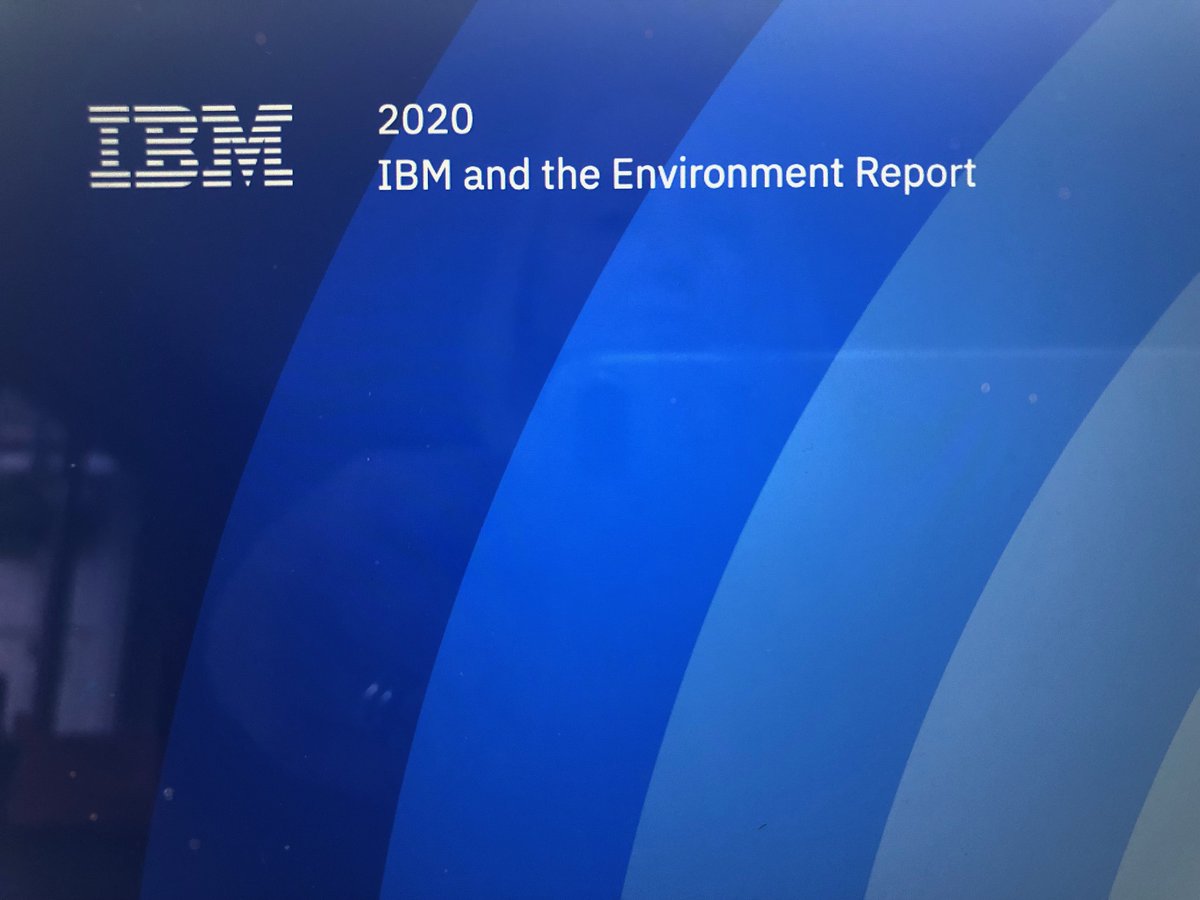 Kaum zu glauben: Vor 50 Jahren hat #IBM  seine ersten #Umweltrichtlinien herausgebracht und auch in diesem Jahr setzt man sich selbst 21 Ziele aus den unterschiedlichsten Bereichen. Mehr dazu:  ibm.com/blogs/corporat… 
<a href="/IBMDACH/">IBM DACH</a>