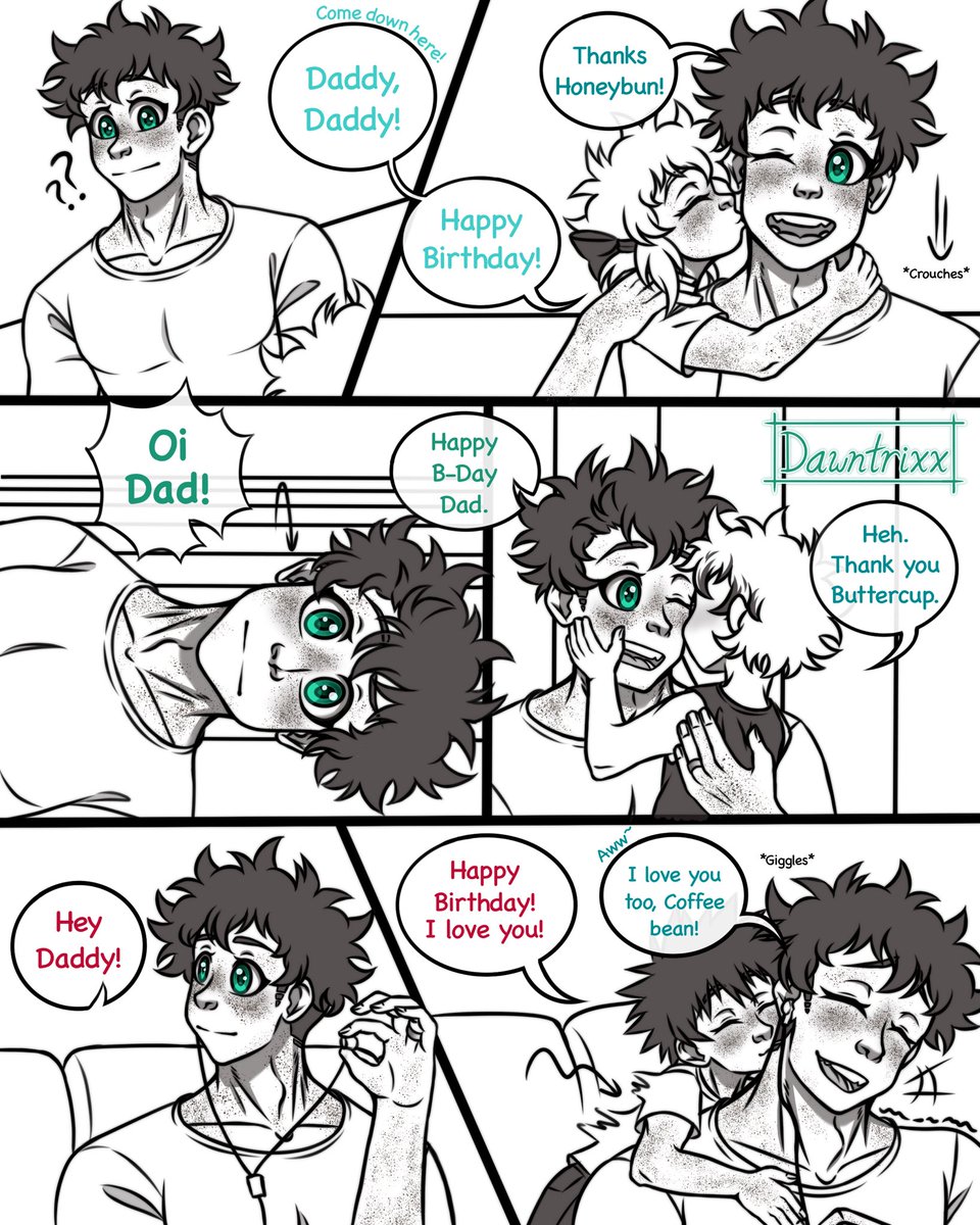 dawntrixx's tweet photo. Day 7: Free Day. Happy Birthday to our favorite green bean! Izuku’s family just wants to shower him with love on his special day! 💕🥺 #CSLCelebrates #IzukusPoppers #IZUKUDAY #bakudeku #bkdk #katsudeku #ktdk https://t.co/6J1Q7c3qrE