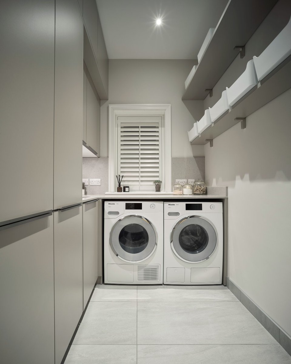 A hard-working family laundry room doesn't have to compromise on style
.
.
.
#LaundryRoom #Utility #UtilityRoom #WashandDry #LuxuryHome #SieMatic #interiordesign #homeorganization #homeorganisation #Caesarstone #SieMaticUK #SieMaticUtility #Miele #MieleAppliances #Laundry