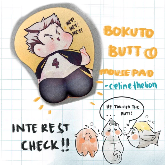 Hello! Here is the  interest check form! I appreciate all your honest answers and suggestions 😊 thank you for sparing chubby bokuto and I some time! Hehe. Here is the link:

https://t.co/zmpiT9IvDR

RTs and Shares are appreciated 🍳 