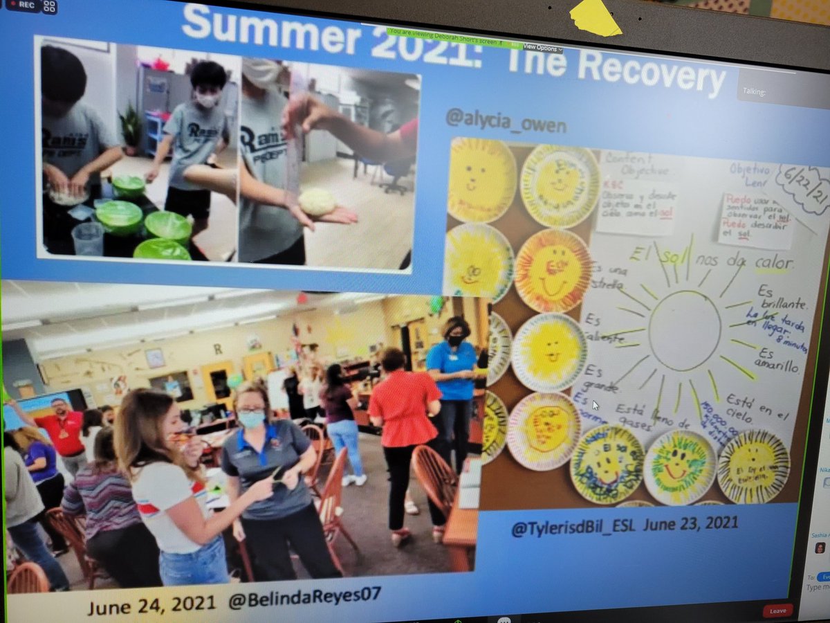 Griffin Summer School 2021 Picture in #SIOPNC2021 Thank you <a href="/SoniaMontesDO7/">Sonia Osorio</a> for amazing activities. <a href="/TylerisdBil_ESL/">TylerISD Bil/ESLdept</a> <a href="/AnaSegulin/">Ana Segulin</a> <a href="/jimenezmorenoan/">Ana Jimenez</a> <a href="/MrSantos787/">Kels Santos</a> #EmbracingELs