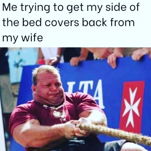Struggle of the fittest 😂  
Via 📷 dadmetal666
#dadlife #marriedstruggles #thedaddest