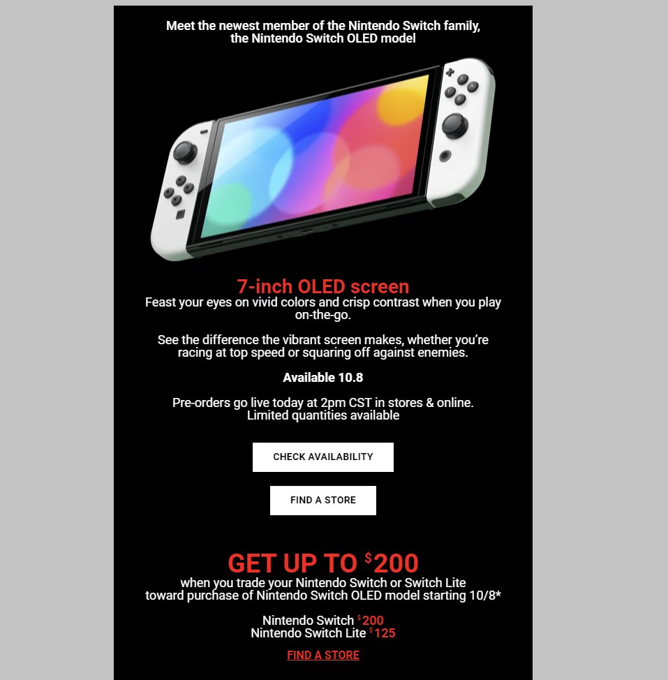 How to pre-order the new Nintendo Switch OLED 